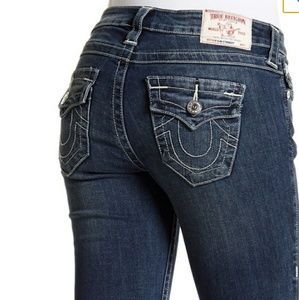 True Religion Women Boot Cut Jeans